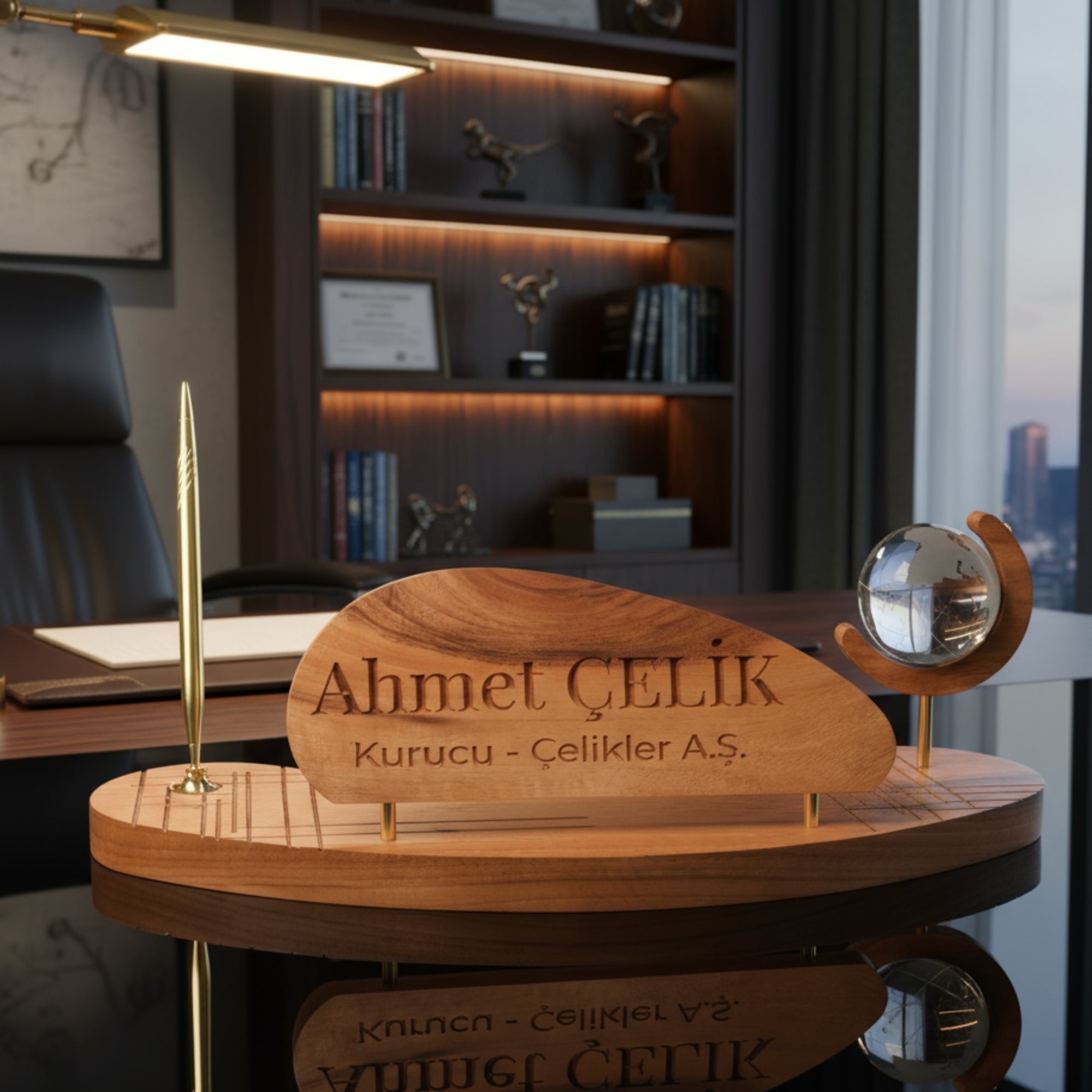 Prestijli Bir Masa İsimliği Kimler İçin Gereklidir? - Niqbin Office