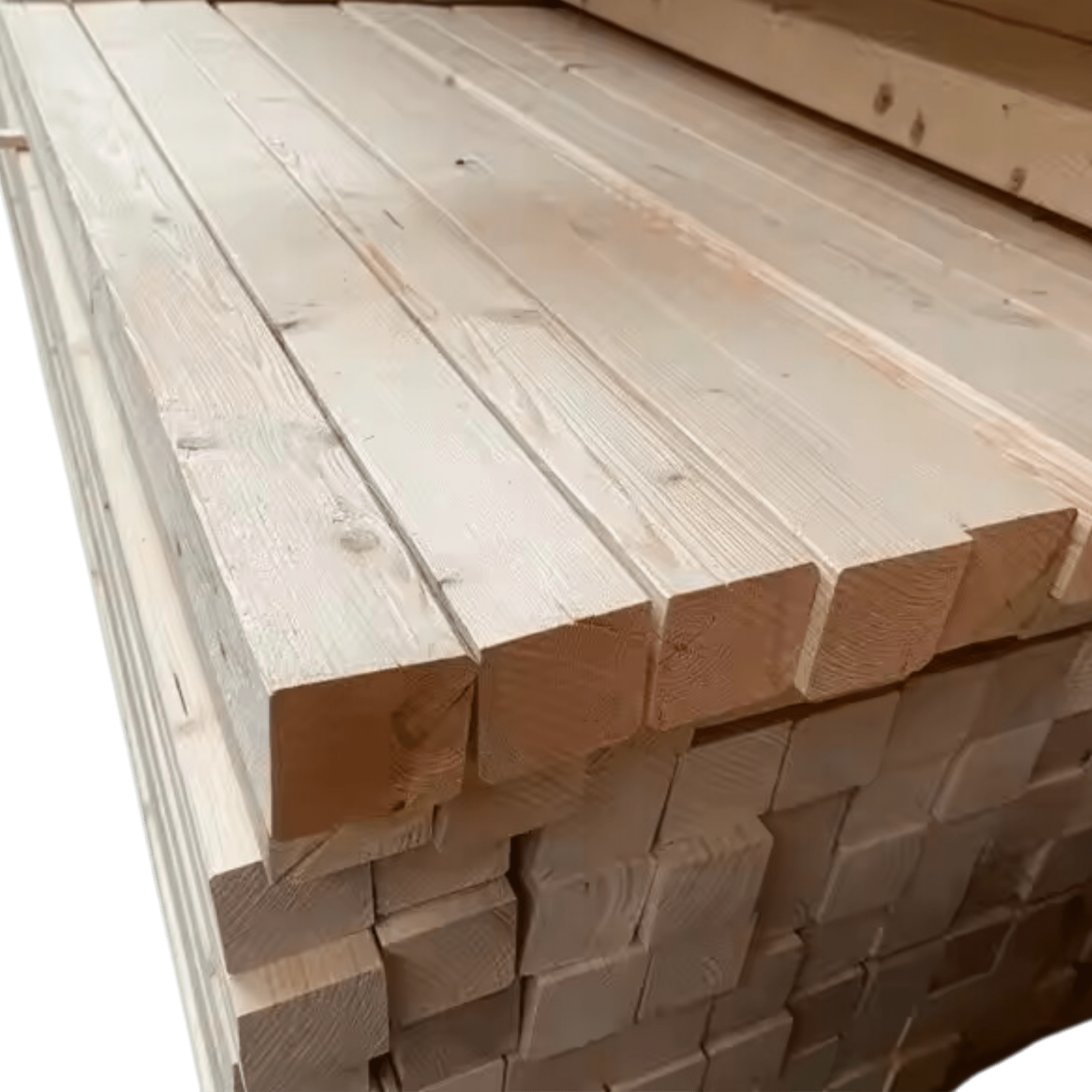 5x5 Çam Kerestesi (Net Ölçü: 4,8x4,8 cm) – Planyalanmış ve Temizlenmiş - Niqbin Office