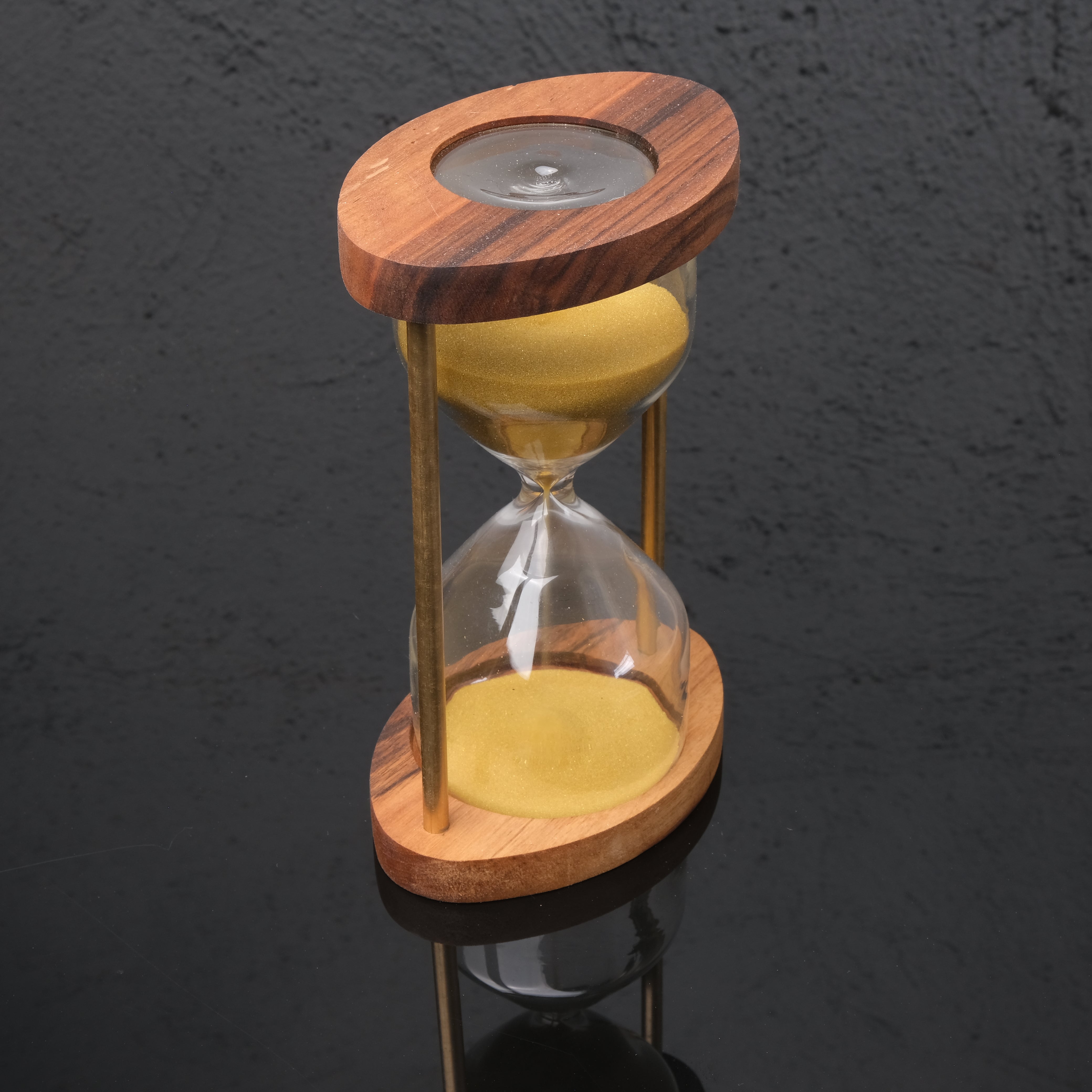 Triarch Solid Wood & Brass Desk Set – Prestigious Office Accessory