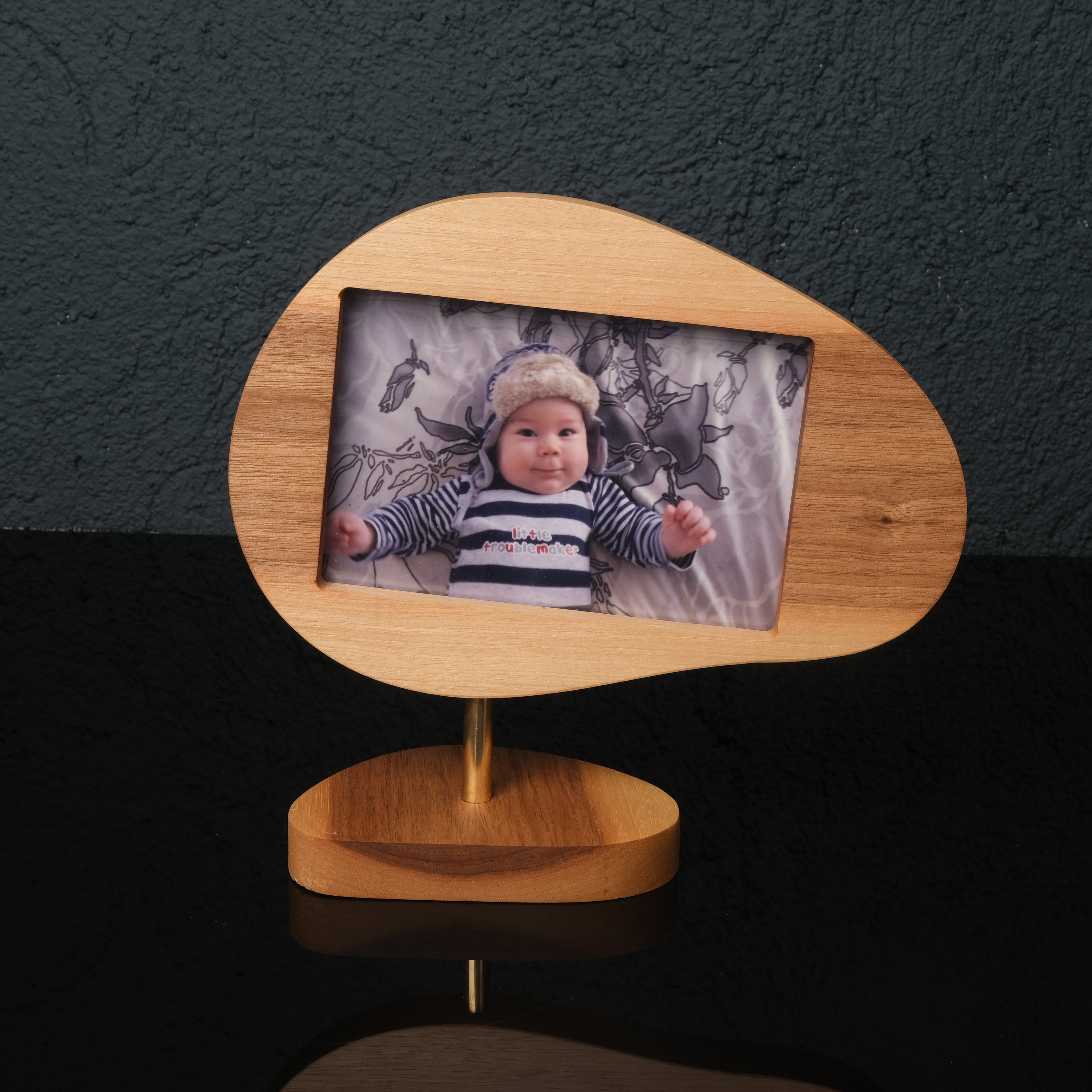 Niche Ceviz & Pirinç Fotoğraf Çerçevesi – Solo, Duo, Trio