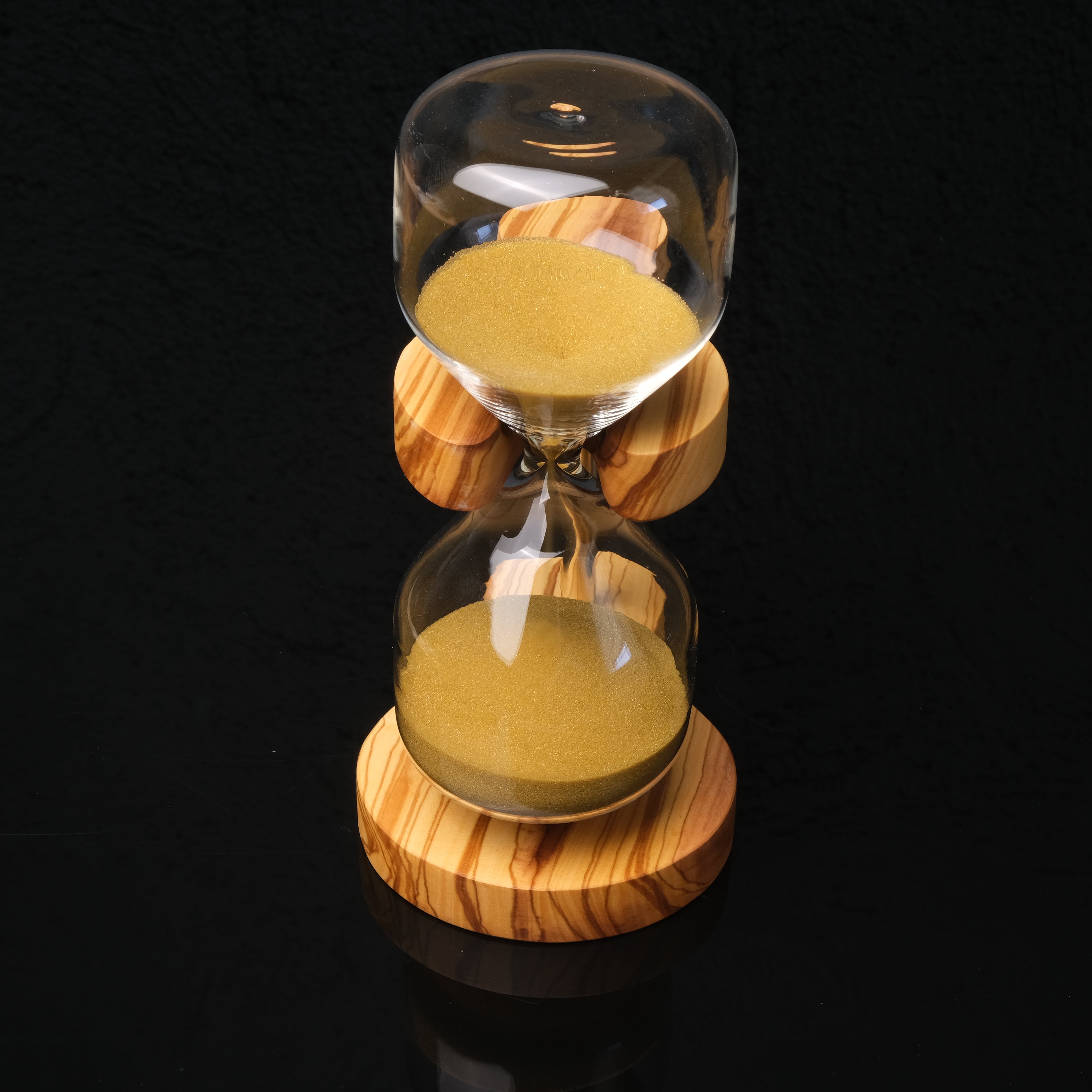 ASYMMETRIC WOODEN PEN HOLDER