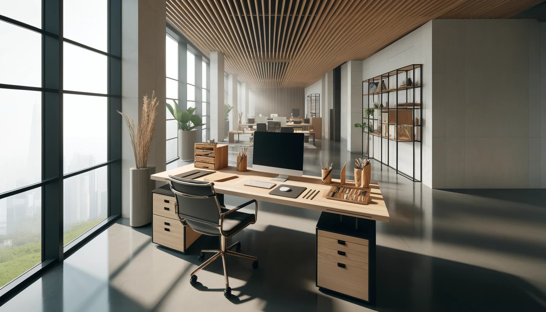 Ahşap Ofis Aksesuarları ile Çalışma Alanınızı Nasıl Dönüştürebilirsiniz? - Niqbin Office