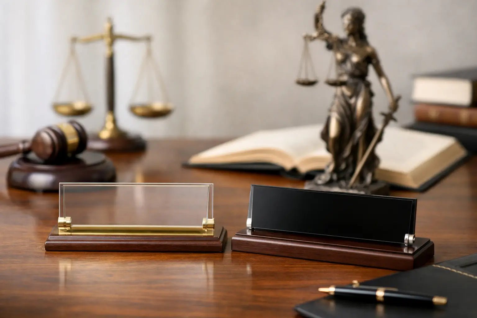 Hakim ve Savcılar İçin Masa İsimliği Önerileri - Niqbin Office