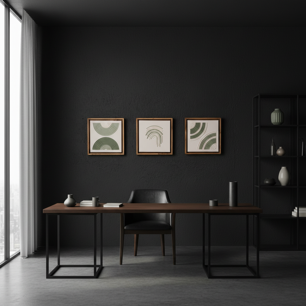 Way of Thought — Core Set | 3’lü Minimalist Duvar Serisi