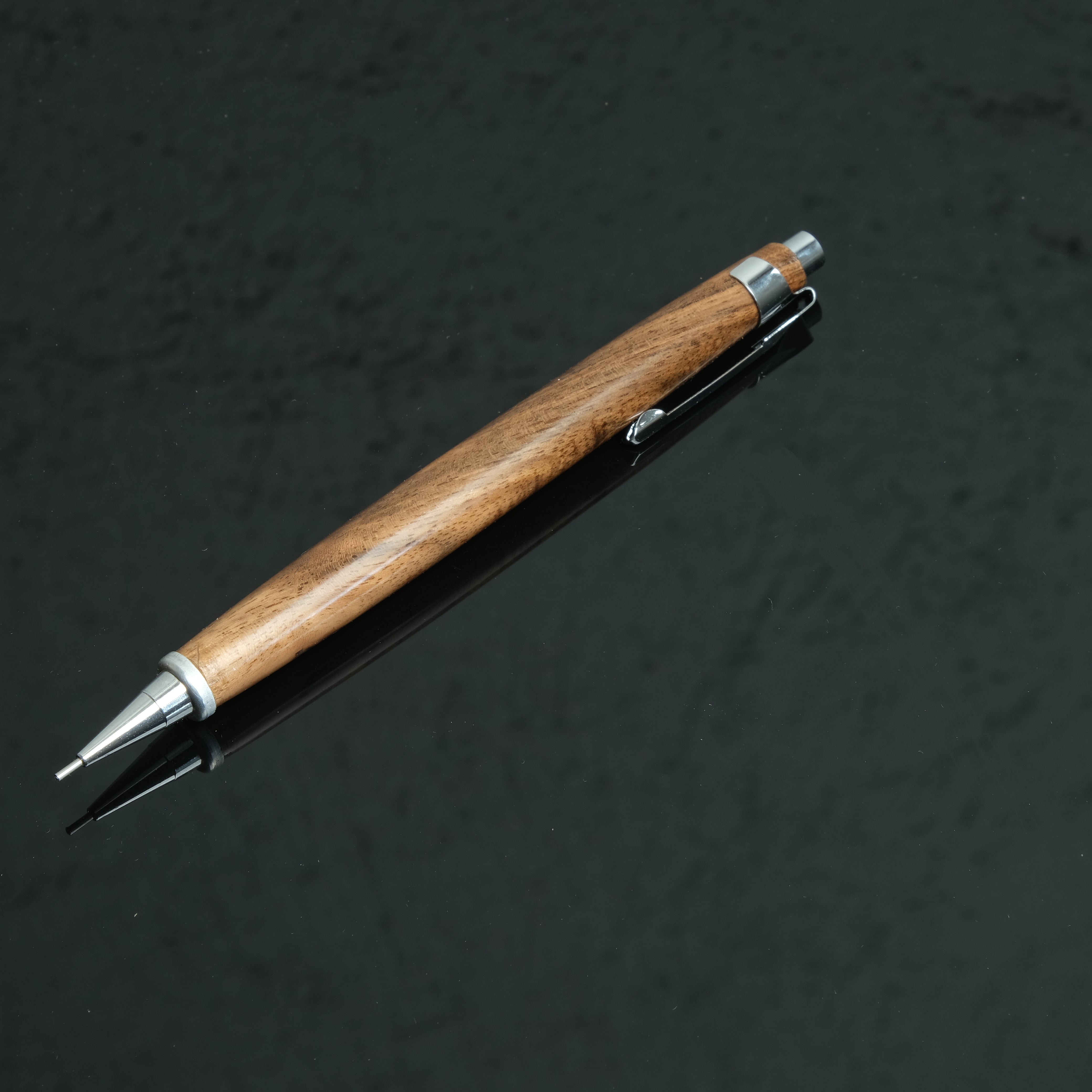 ASYMMETRIC WOODEN PEN HOLDER