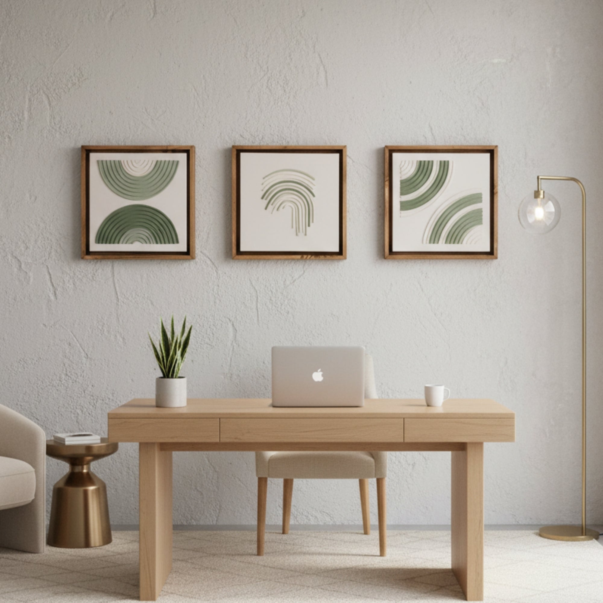 Way of Thought — Core Set | 3’lü Minimalist Duvar Serisi - Niqbin Office